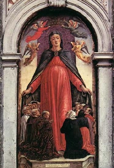 Bartolomeo Vivarini Madonna della Misericordia Norge oil painting art